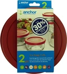 Anchor Hocking 30% Stronger Replacement Lid 2 X Cup / 1.75 Qt, Red. Fixed Price $15.99.
