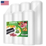 Atsamfr 6 Pack 8X203ROLLS And 11X20 Vacuum Sealer Bags Bpa. Fixed Price $40.53.