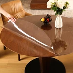 42 Inch Clear Round Table Cover, 2MM Thick Plastic Protector, Waterproof Pvc. Fixed Price $54.99.