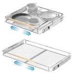 Locvcda Pull Out Shelves For Kitchen Cabinet 17.128 W 22.5 Expandable Slide. Fixed Price $183.02.