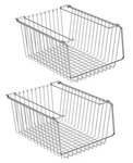 Blitzlabs Wire Storage Baskets Stackable Organizer Bins Stacking House.... Fixed Price $57.82.