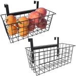 Marafansie With Hook, Grid Storage Basket, Over The 2 Pack, Black. Fixed Price $25.63.