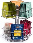 Sorbus Tea Bag Spinning Carousel, 2 Tier Caddy Organizer For Countertop. Fixed Price $40.25.