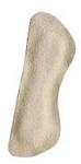 Coimbra Leather Non-slip Liners, 2 Pair, Comforts Heel, Better Fit, Beige. Fixed Price $7.95.