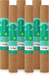 Multi-purpose Cork Shelf Liner, 18" X 4', Brown, 6-PACK For Home & Office. Fixed Price $102.99.