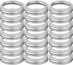 60PCS Wide Mouth Mason Jar Canning Rings, Or Tops Durable & Rustproof T.... Fixed Price $45.41.