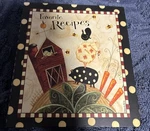 Dan Dipaola Favorite Recipes Fresh Is Good Binder Set W/page Protectors & Cards. Fixed Price $16.99.