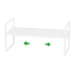 Cabinet Organizer Shelf,expandable Space Rack,stackable Shelves Adjus.... Fixed Price $47.57.