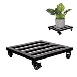 Idzo 14" Plant Caddy W/ Wheels, Heavy Duty Metal Cast Iron, 385 Lbs Capacity. Fixed Price $56.27.