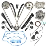 5.4L Timing Chain Kit With Water Pump Oil Cam Phaser Tensioner Compatibl.... Fixed Price $336.25.