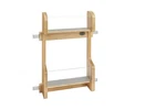 Rev-a-shelf Wood Vanity Cabinet Door Storage Rack. Fixed Price $29.99.