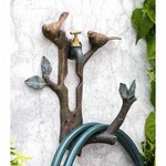 Home 33107 Branch Wall Spigot Mounted Hose Holder Birds Garden Decor. Fixed Price $89.90.