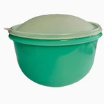 Vtg Tupperware Lettuce Keeper Crisper Green #1424-2 With Dome Lid. Fixed Price $17.99.