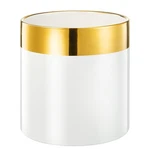 Modern Ceramic Kitchen Utensil Holder White With Gold Rim Non-slip Bas.... Fixed Price $30.46.