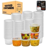 Squatz Microwavable Soup Containers W/ Lids, Microwave, Freezer Safe, Bpa-free. Fixed Price $34.99.