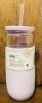 Ello Iced Coffee Approved Glass Latte & Frappe 18OZ Tumbler - Lilac New. Fixed Price $20.96.