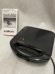Vintage Salton Pizzelle Automatic Baker WM-6 Open Box Latch Damaged See Pics. Fixed Price $10.13.