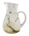Wilkie Brothers Balmoral Water Pitcher Handmade Glass - 2.25L. Fixed Price $72.95.