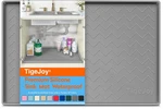 Tigejoy Waterproof Under Sink Mat 31" X 22", Shelf Liner Protector Kitchen.... Fixed Price $40.49.