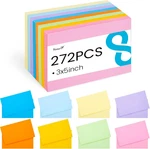Index Cards 3X5, Colored For Back To School, Heavy Weight Flashcard. Fixed Price $15.82.