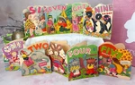 1930'S Set Of "mia" Kid's Number Birthday Cards Age 1-9 Beautiful Graphics!. Fixed Price $19.99.