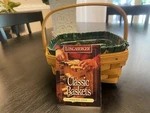Vintage Longaberger Berry Basket Protector Woven Traditional Liner Natural 7X7. Fixed Price $28.00.