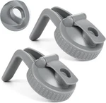 Mason Pour Spout Lid For Wide Mouth Jars, Pitcher 2 Pack, Grey. Fixed Price $13.05.