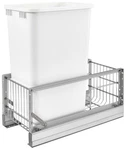 Rev-a-shelf 5349-1550DM-1 Contemporary 10-3/4"W Aluminum Single White. Fixed Price $381.99.