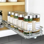 Lynk Professional Pull Out Spice Rack Organizer For Inside Kitchen Cabinet. Fixed Price $41.19.