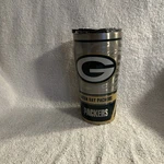 Tervis Edge 20OZ Stainless Steel Travel Tumbler - Nfl Green Bay Packers Mug. Fixed Price $7.95.