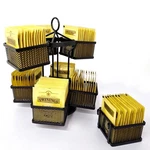 Tea Bag Organizer Coffee Holder Storage Spinning Carousel Basket Black Adjust.... Fixed Price $43.15.