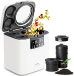 Electric Composter For Kitchen, Smart Bin With Viewing Window Indoor Out. Fixed Price $440.37.