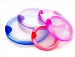 Farberware Set Of 5 Reusable Bowl Huggers, Multicolor. Fixed Price $21.99.