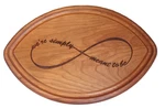 Handmade Cherry Engraved Oval Cutting Board Perfect For Wedding/ Engagement Gift. Fixed Price $15.99.