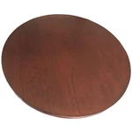 Container Furniture Direct 21 Inches Diameter Dark Brown Wood Rotating. Fixed Price $67.09.