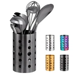 Qru Kitchen Utensil Holder For Countertop (H6.7 X W4.1 ), Stainless. Fixed Price $26.37.