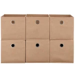 HSDT6 Cube Storage Bins Beige 11X11X11 Inch Foldable Fabric Basketes .... Fixed Price $47.80.