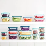 Snapware 38-PIECE Plastic Food Storage Set Bpa Free Snaplock Lids. Fixed Price $29.79.