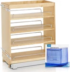 448-BC-8C 8-INCH Base Cabinet Pullout Storage Organizer With Adjustable Wood She. Fixed Price $446.99.