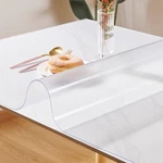 Leffora Frosted Table Cover Protector 54 X Inch 1.5MM Thick Plastic Desk. Fixed Price $96.19.