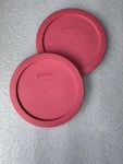 Pyrex 7201-PC 4 Cup Pink Food Storage Replacement Lid (2-PACK). Fixed Price $12.95.