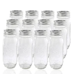 Ball Glass Mason Lid Band Regular Mouth 12 Jars With. Fixed Price $53.84.
