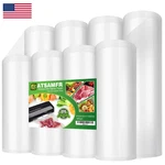 Atsamfr Pack 8X204ROLLS And 11X20 Vacuum Sealer Bags Bpa. Fixed Price $52.36.
