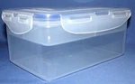 Lock Rectangle Container 47OZ Removable Clear Storage Divider Tray New. Fixed Price $27.00.