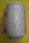 Pfaltzgraff Pink Aura Utensil Holder 55-500 Blue Striped Vintage 1990 W Box. Fixed Price $40.00.