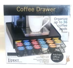 Lipper International Coffee Drawer Space Saver Under Brewer Holds 36 Pods. Fixed Price $13.83.
