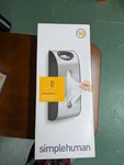 Nib Simplehuman Wall Mount Grocery Bag Dispenser Brushed Stainless Steel KT1166. Fixed Price $14.99.