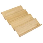 Bamboo Spice Drawer Organizer, 4 Tier Stackable Rack For Cabinet, Seaso.... Fixed Price $41.22.
