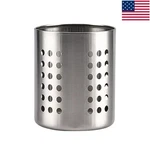 Stainless Steel Cutlery Holder Thickened For Kitchen/home/office (s 9X12.3CM). Fixed Price $10.69.