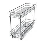 Lovmor Pull Out Cabinet Organizer And Storage (5" W X 21" D) 2-TIER .... Fixed Price $107.28.